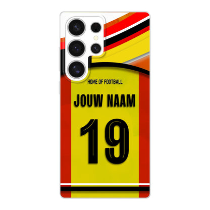 Go Ahead Eagles telefoonhoesje met naam Samsung