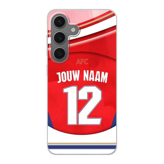 Arsenal telefoonhoesje met naam Samsung