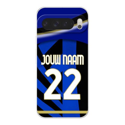 Inter Milan telefoonhoesje met naam Google Pixel
