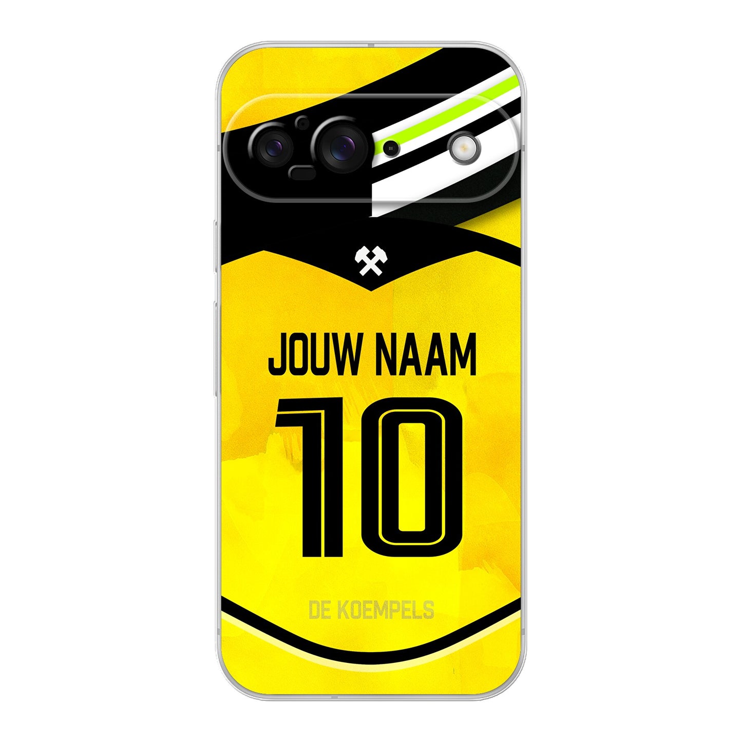 Roda JC Kerkrade telefoonhoesje met naam Google Pixel