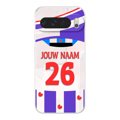 SC Heerenveen telefoonhoesje met naam Google Pixel