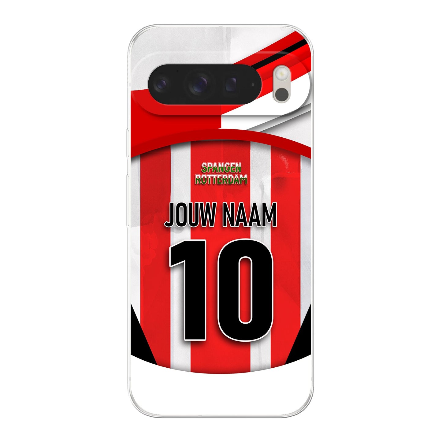 Sparta Rotterdam telefoonhoesje met personalisatie Google Pixel