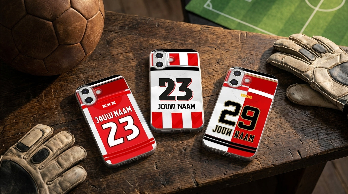 Voetbal Telefoonhoesjes Gepersonaliseerd Voetbalcadeau 