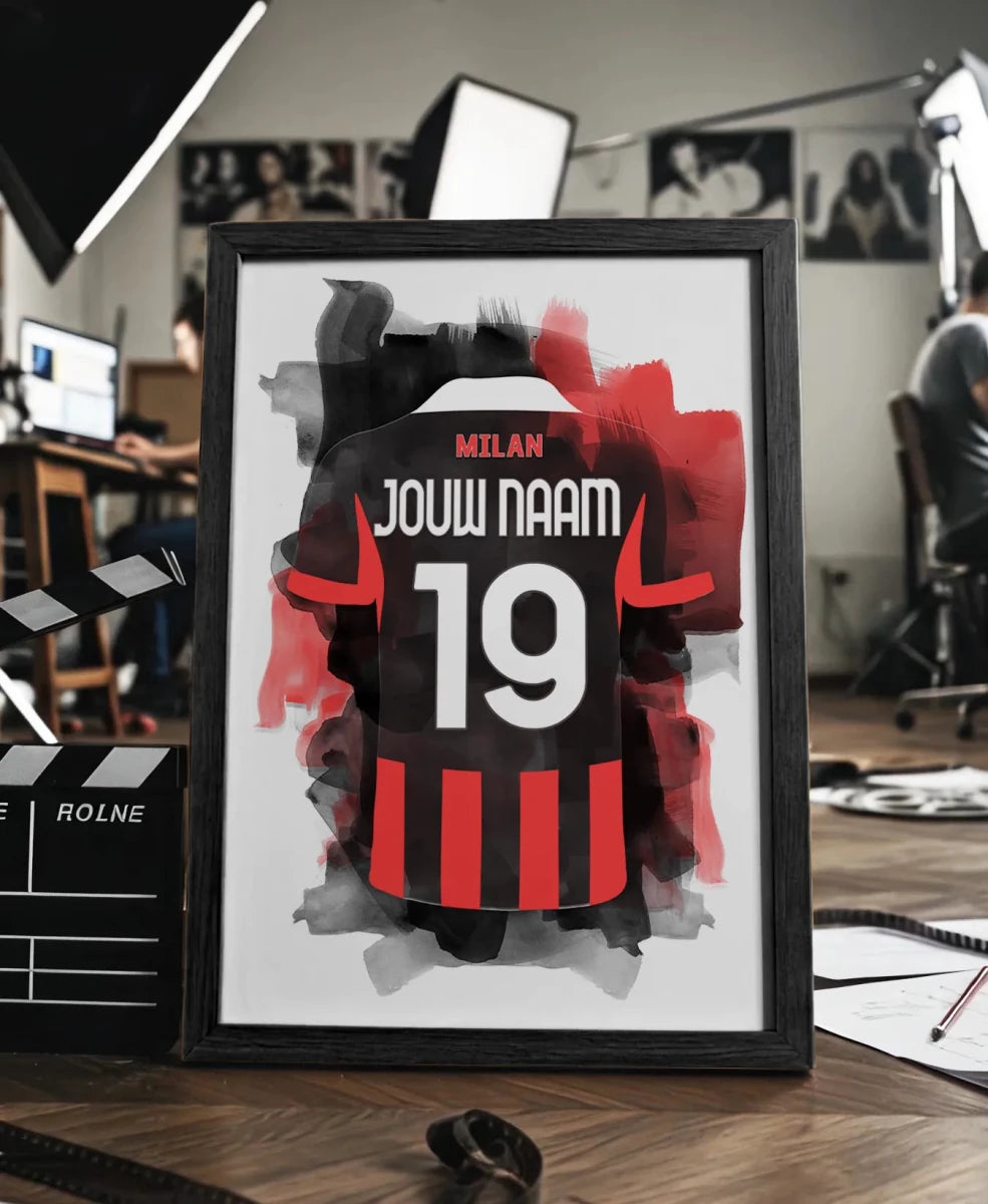 AC Milan Voetbal Poster Cadeau Verjaardag Fan