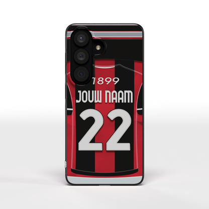 AC Milan Telefoonhoesje Met Eigen Naam Verjaardag Cadeau