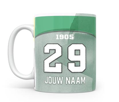 ADO Den Haag Mok Met Eigen Naam Verjaardag Cadeau