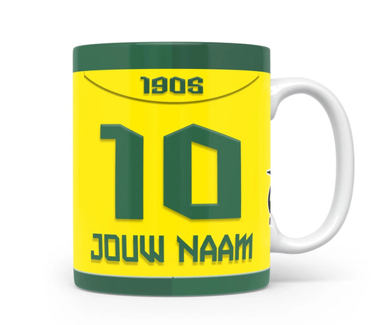 ADO Den Haag Voetbal Mok Gepersonaliseerd Voetbal Cadeau