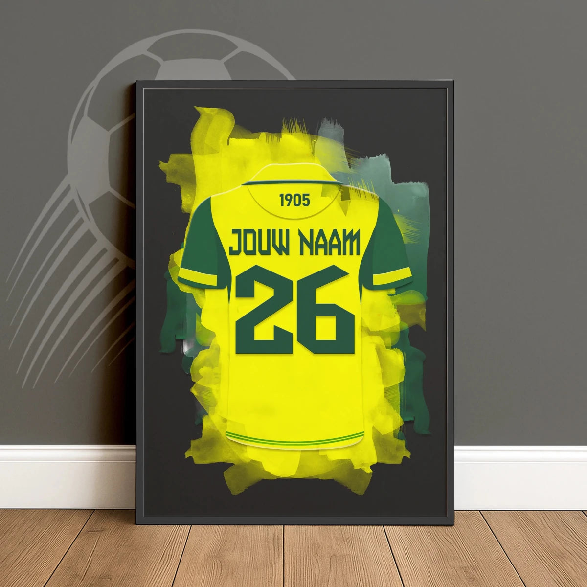 Gepersonaliseerde ADO Den Haag Voetbal Poster 