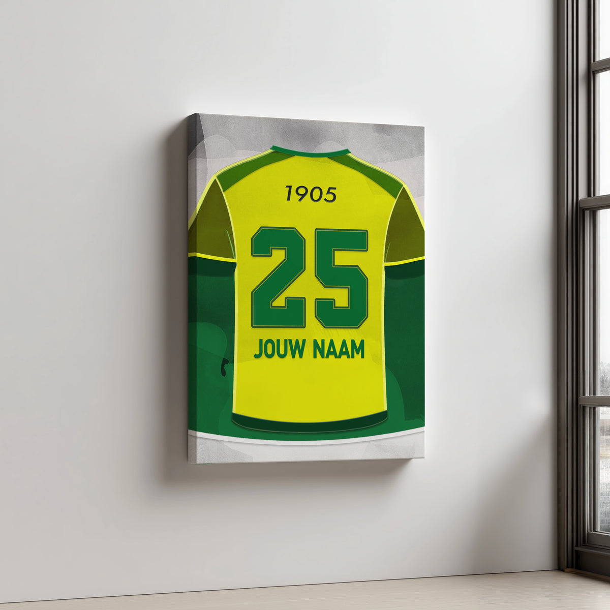 ADO Den Haag Wanddecoratie Aluminium Dibond