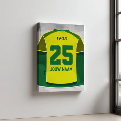 ADO Den Haag Wanddecoratie Aluminium Dibond