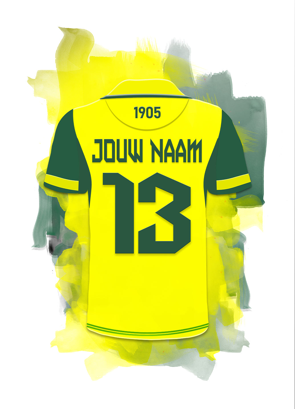 ADO Den Haag poster met naam bestellen