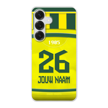 ADO Den Haag telefoonhoesje met naam - Samsung Galaxy - Voetbal fan kado