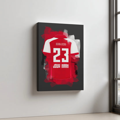 AZ Alkmaar Aluminium Dibond Voetbal Mancave Cadeau Man