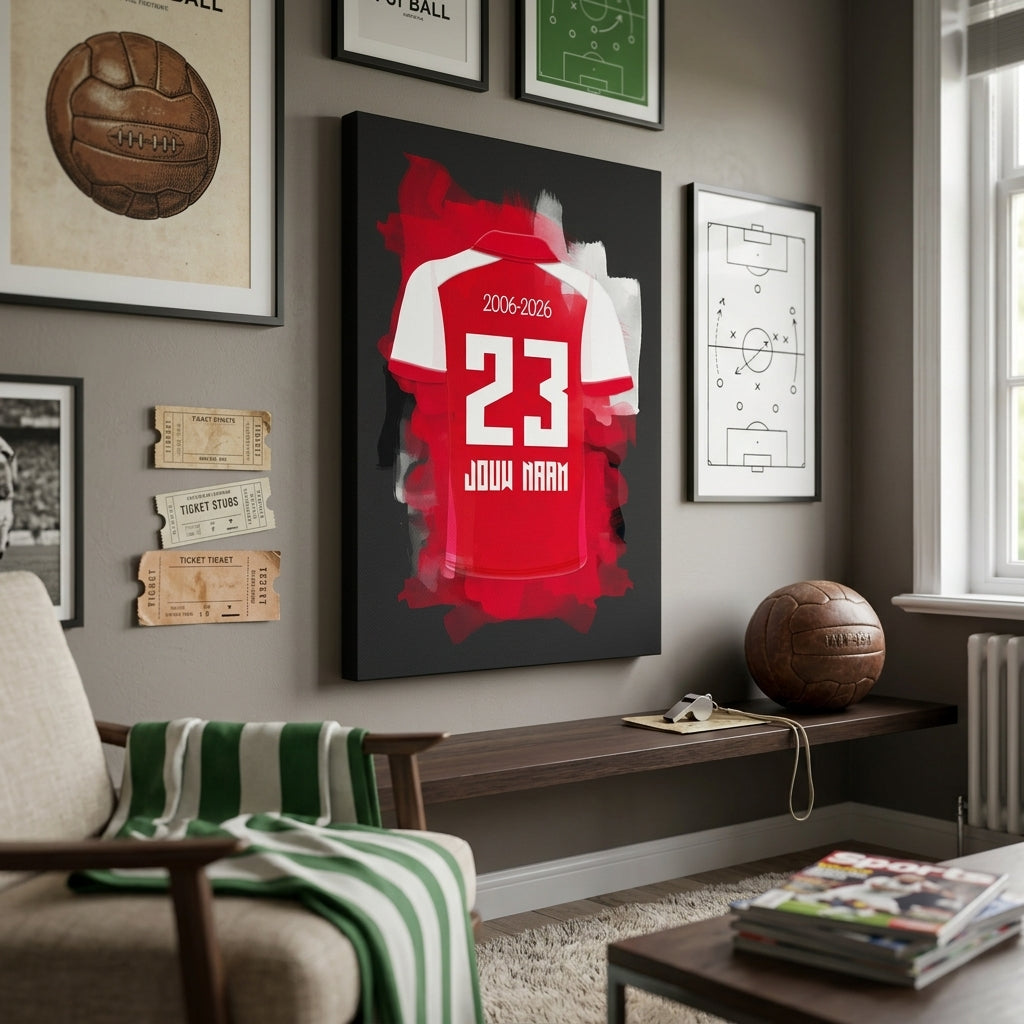 AZ Alkmaar Voetbal Canvas Muurdecoratie Bestellen