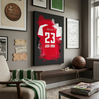 AZ Alkmaar Voetbal Canvas Muurdecoratie Bestellen