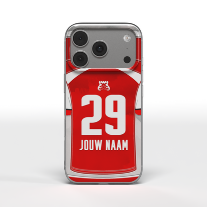 AZ Alkmaar Telefoonhoesje Gepersonaliseerd Voetbal Cadeau