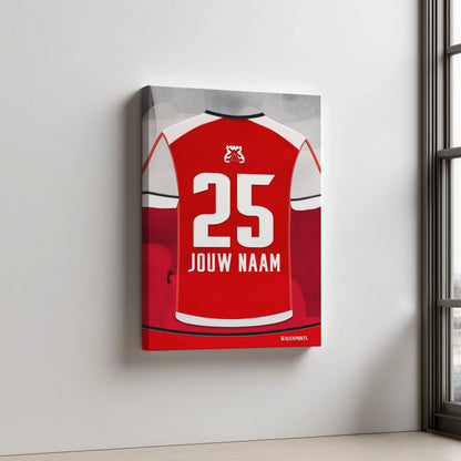 AZ Voetbal Wanddecoratie Aluminium Dibond