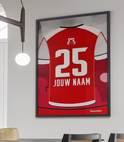 AZ Voetbal Wanddecoratie Poster Met Lijst