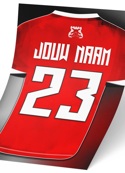AZ Alkmaar poster me personalisatie