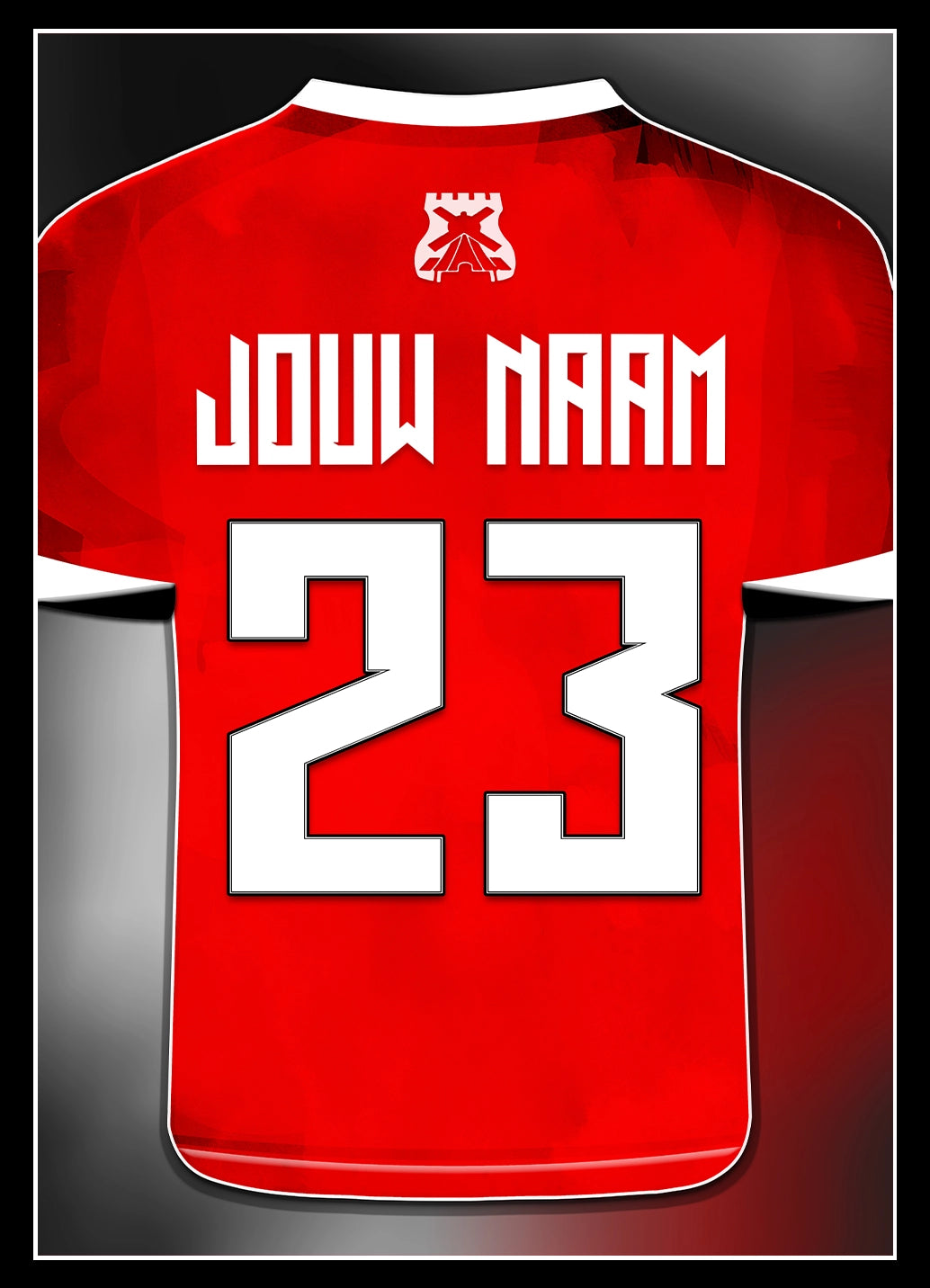 AZ Alkmaar ingelijste poster