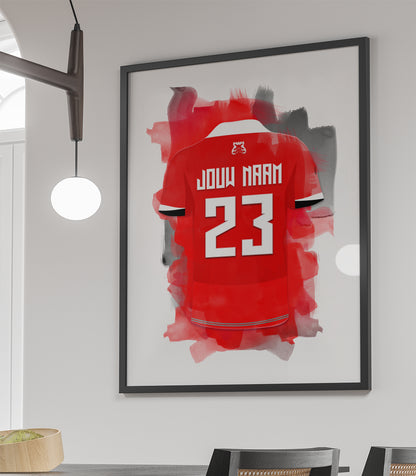 AZ Alkmaar poster met naam kopen