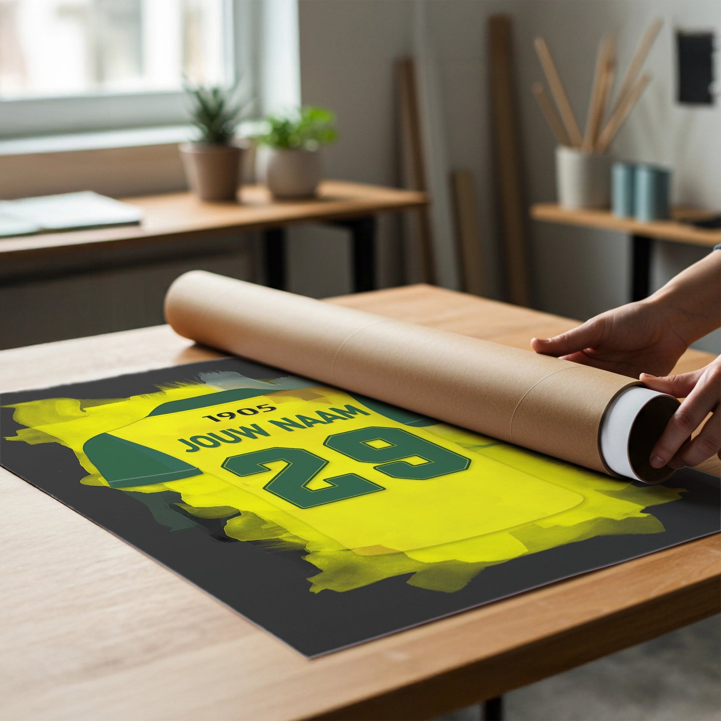 Gepersonaliseerde Voetbal Poster ADO Den Haag Kopen