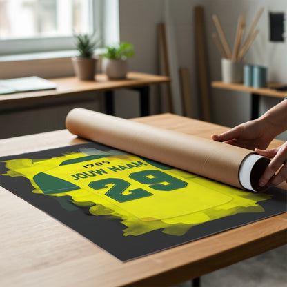 Gepersonaliseerde Voetbal Poster ADO Den Haag Kopen
