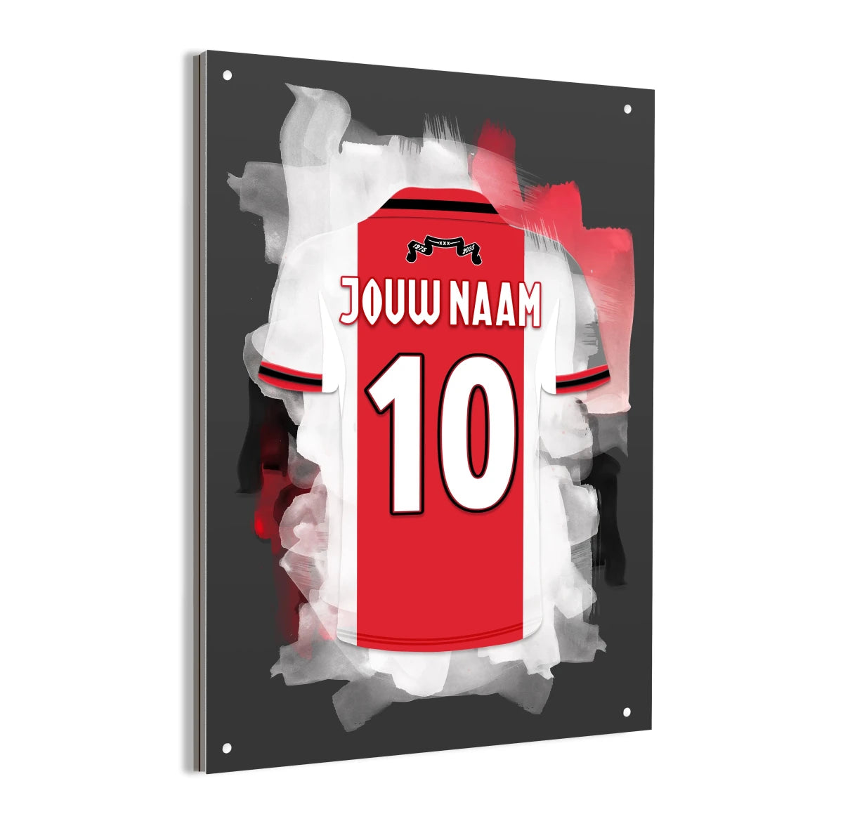 Ajax Amsterdam Aluminium Dibond Mancave Wanddecoratie