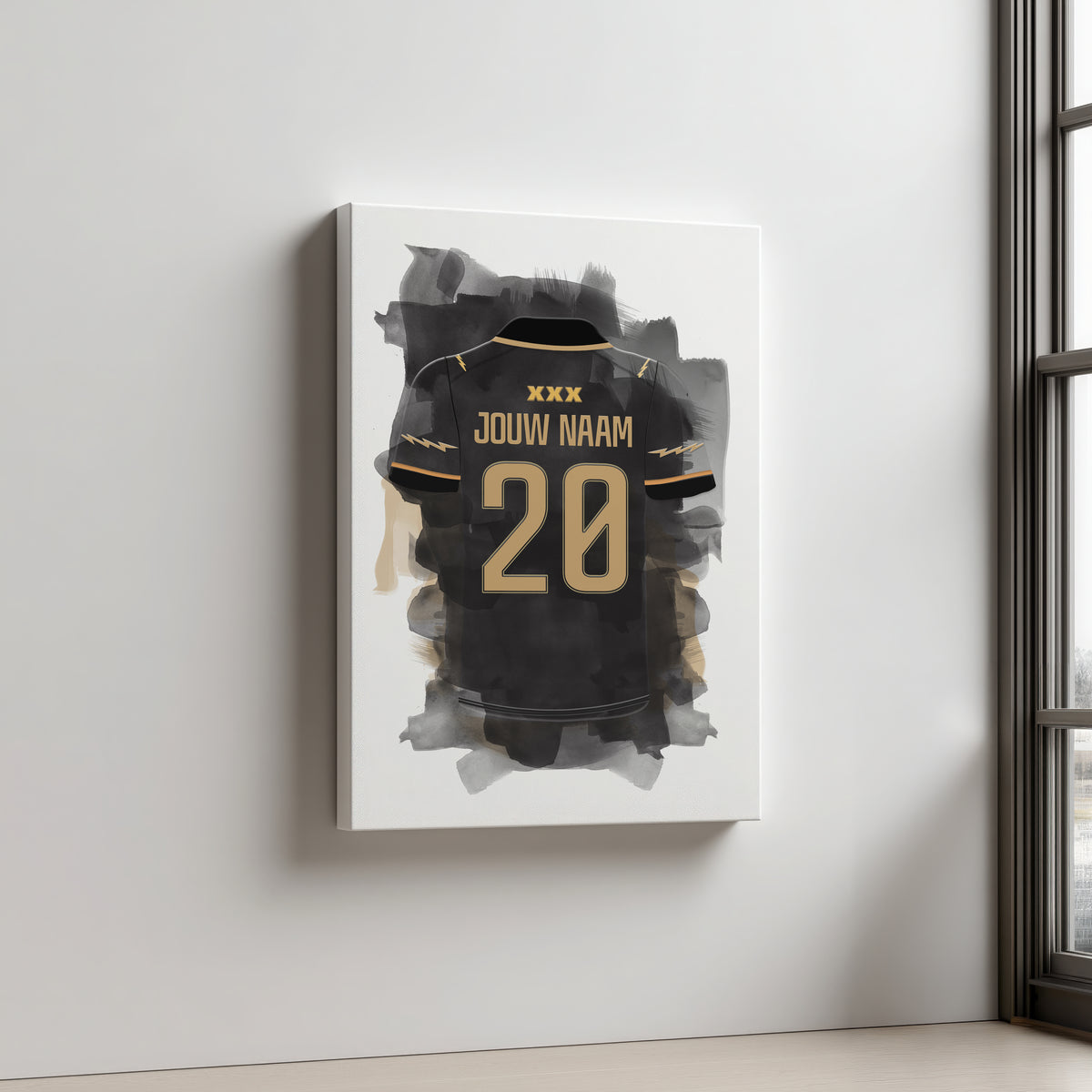 Ajax Amsterdam Wanddecoratie Aluminium Dibond Gepersonaliseerd