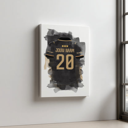 Ajax Amsterdam Wanddecoratie Aluminium Dibond Gepersonaliseerd