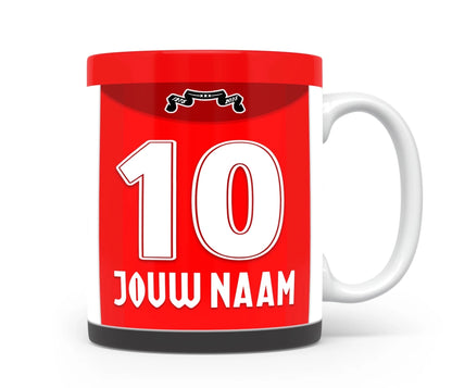 Ajax Amsterdam Voetbal Mok Met Naam Verjaardag Cadeau