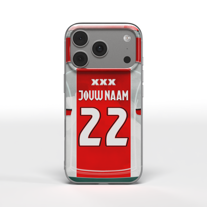 Ajax Telefoonhoesje Gepersonaliseerd Voetbal Cadeau Voetbalfans