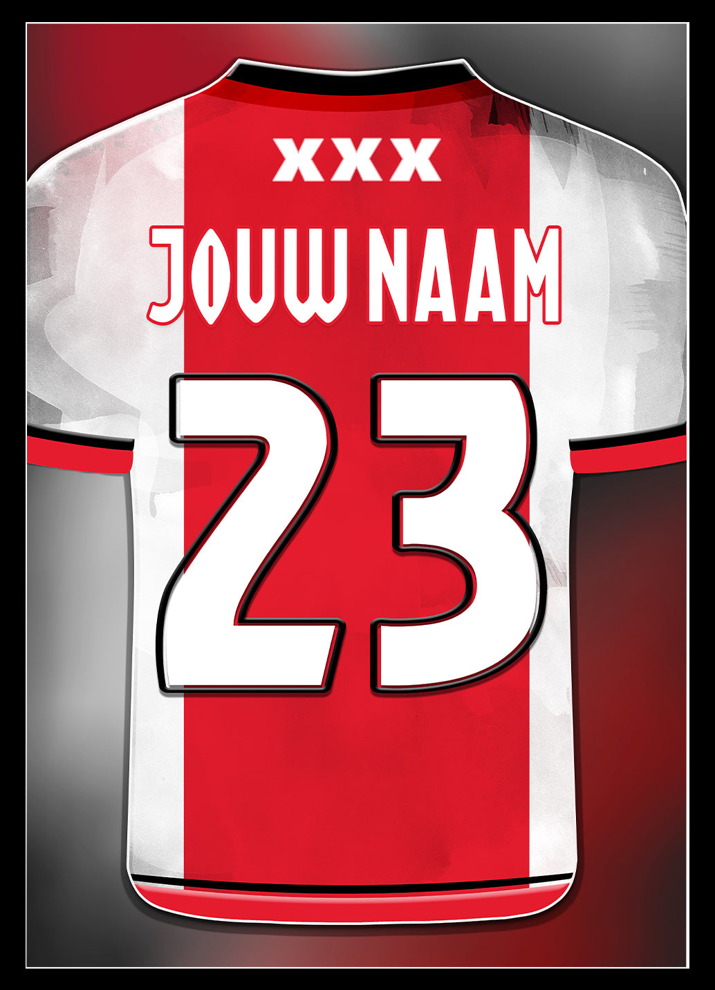 Ajax ingelijste poster