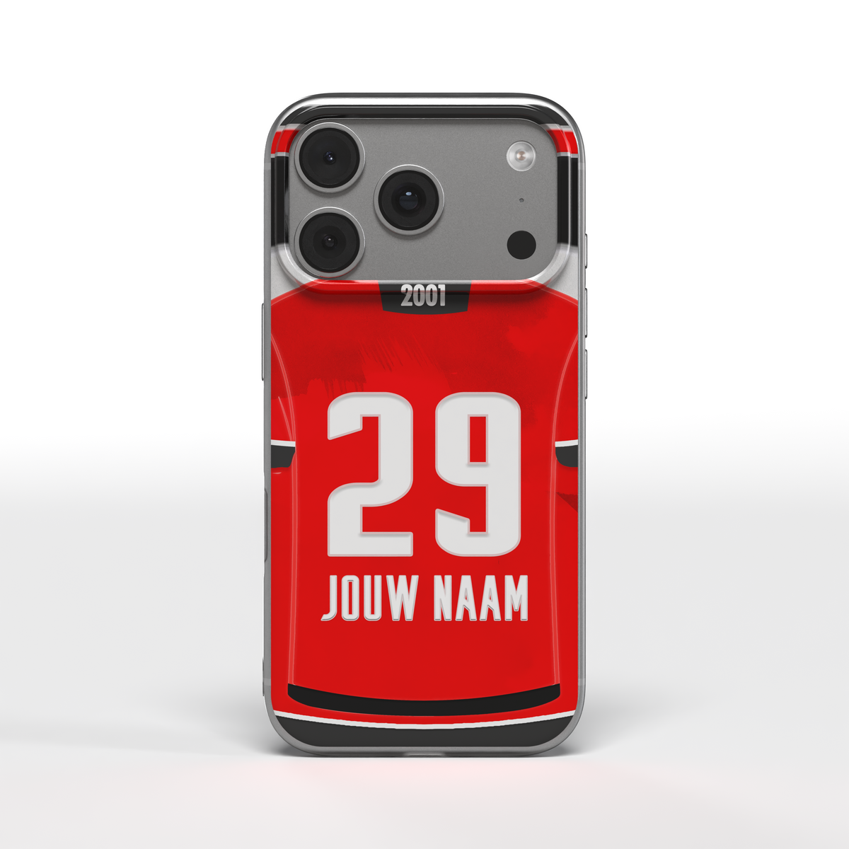 Almere City Telefoonhoesje Gepersonaliseerd Voetbal Cadeau