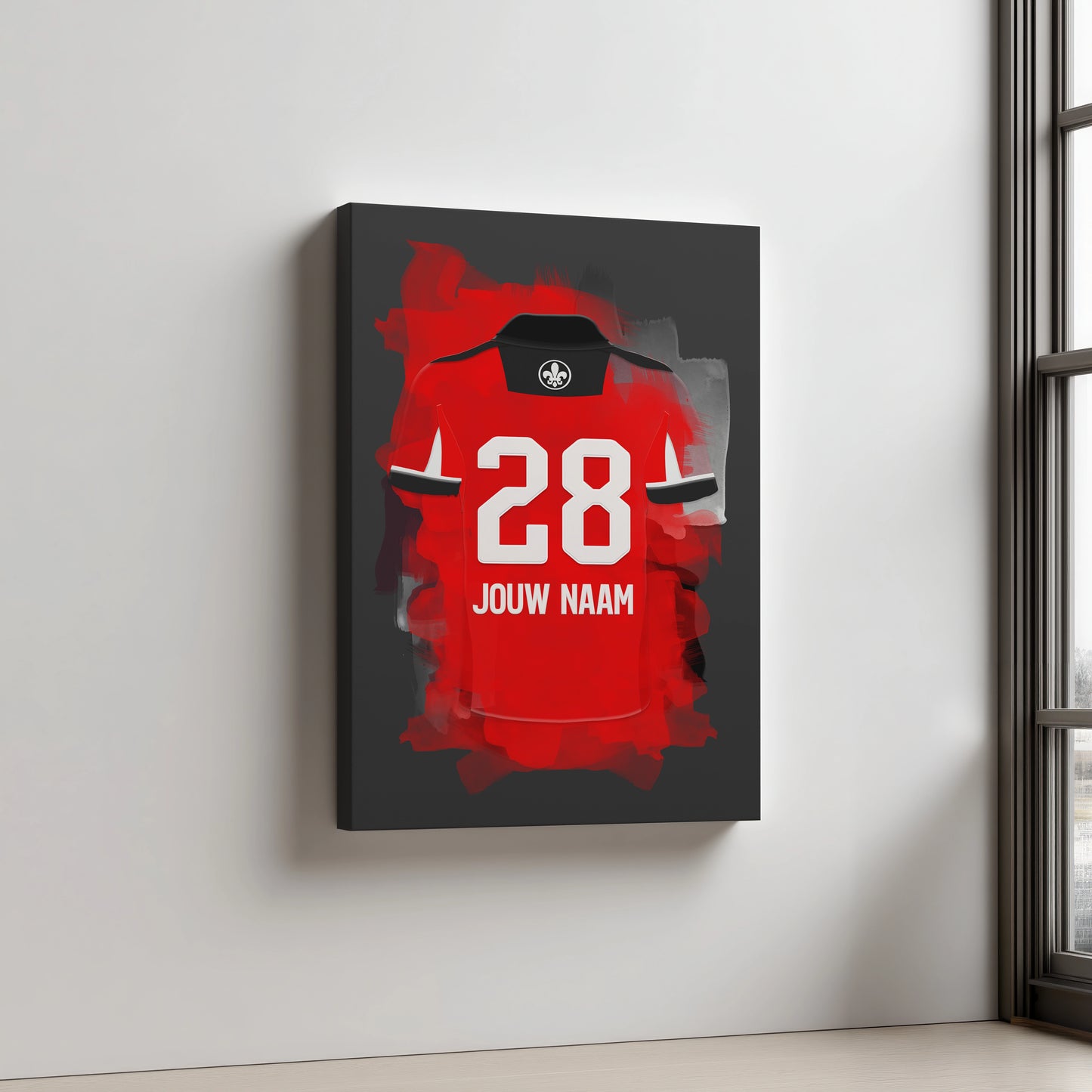 Almere City Voetbal Aluminium Dibond Wanddecoratie Mancave Bestellen