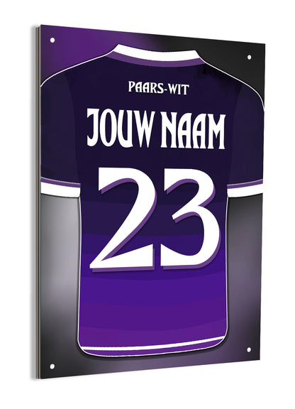 RSC Anderlecht aluminium dibond
