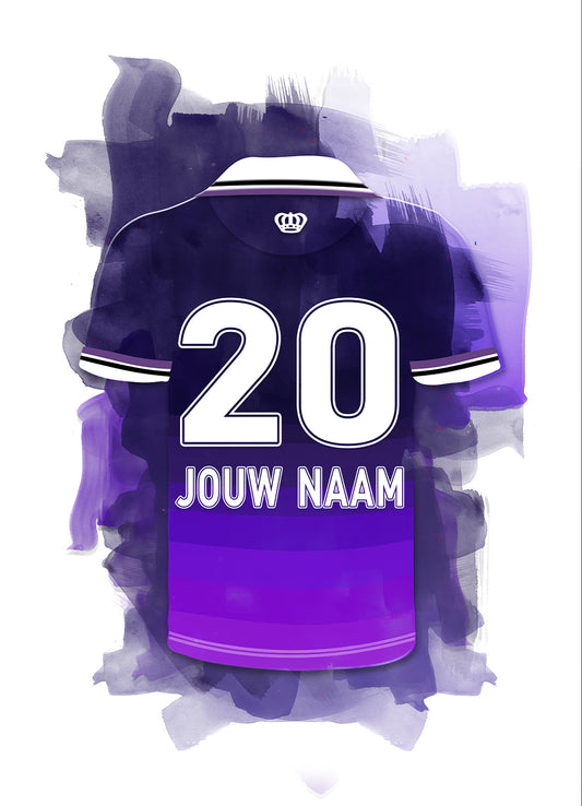 RSCA Anderlecht wanddecoratie - Losse poster - Voetbal fan cadeau