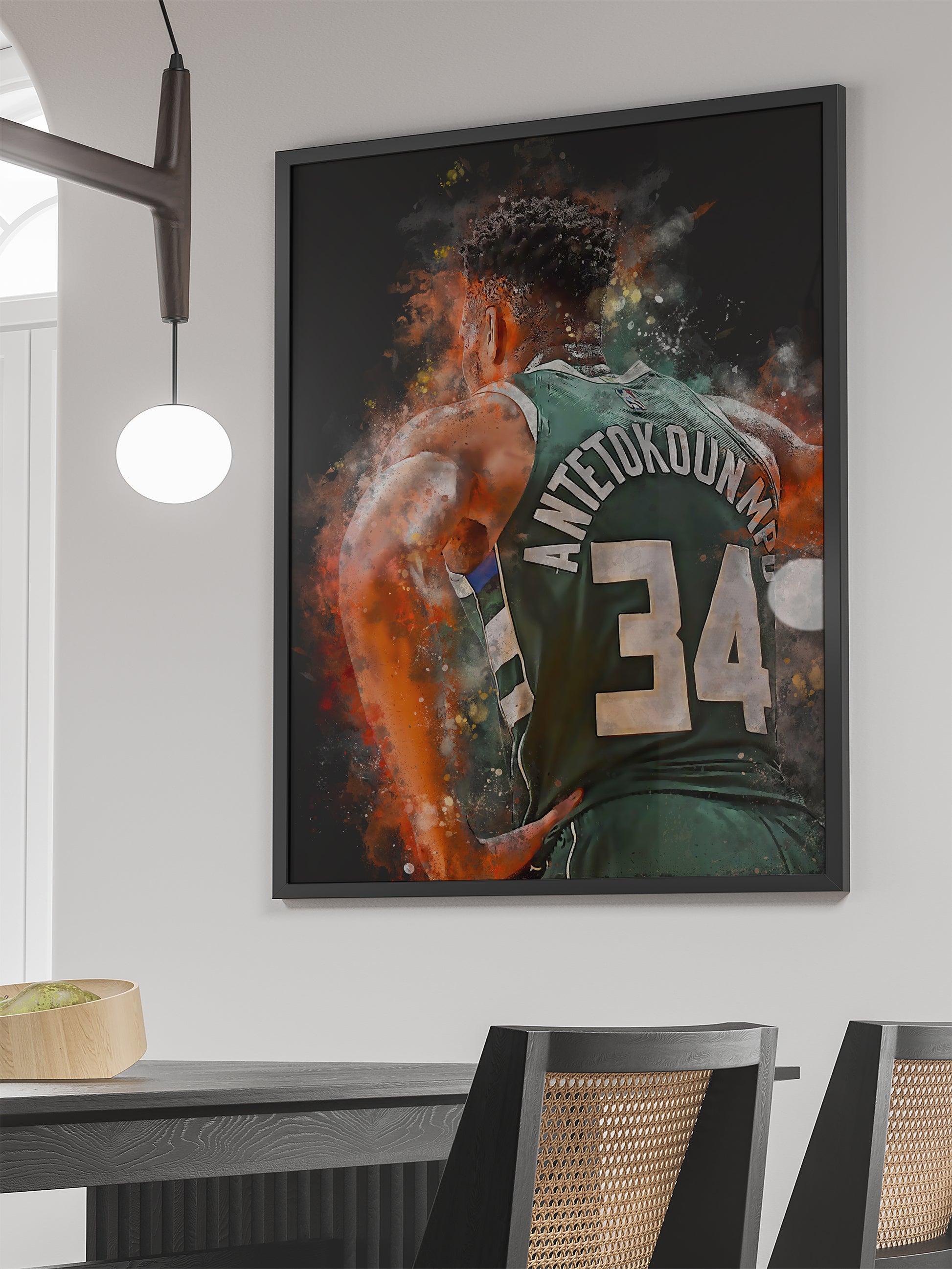 Sportposter Giannis Antetokoumpo