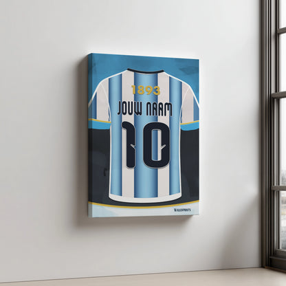 Argentijns Voetbalelftal Wanddecoratie Aluminium Dibond