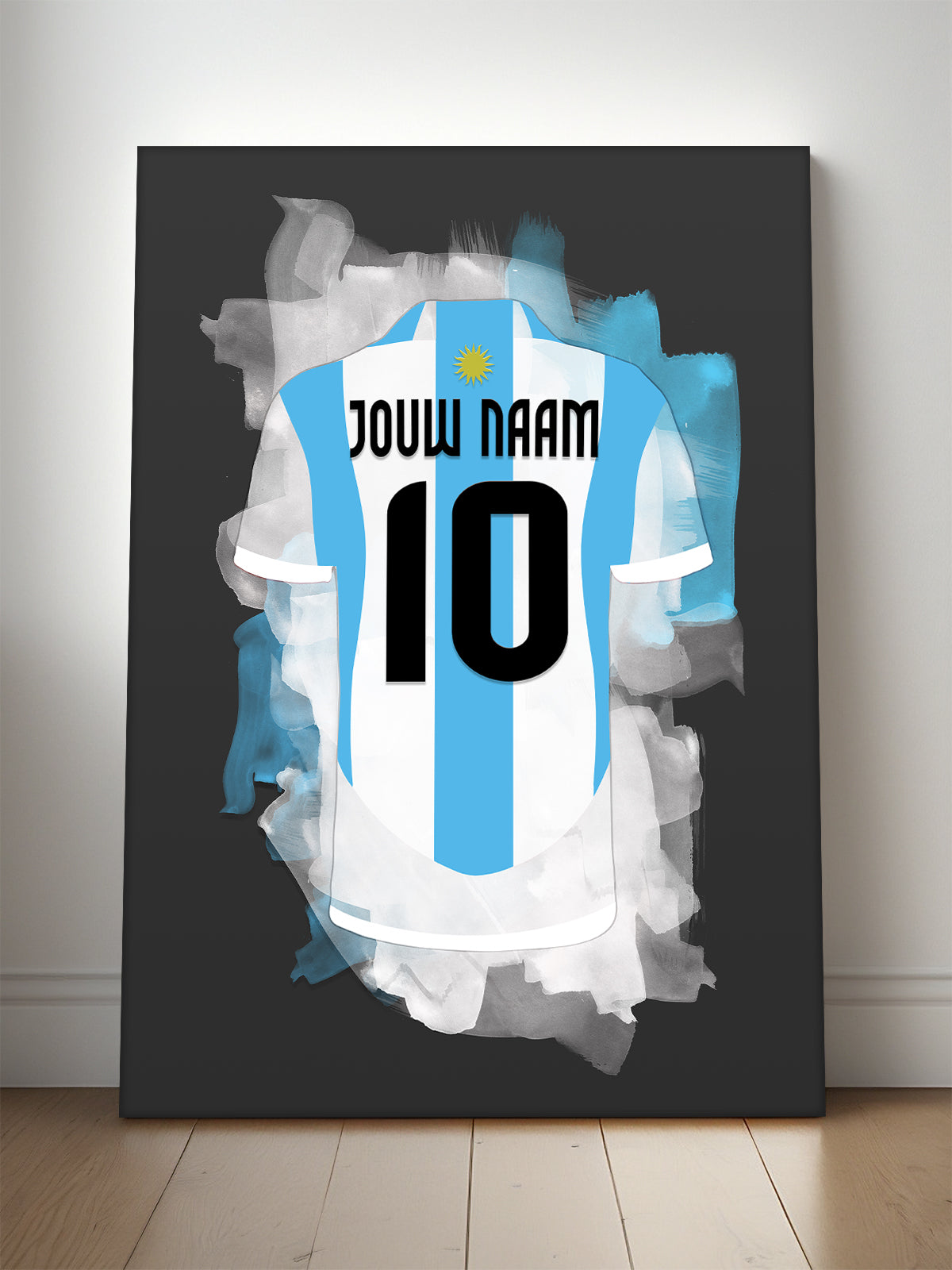 Argentinie voetbal poster met naam