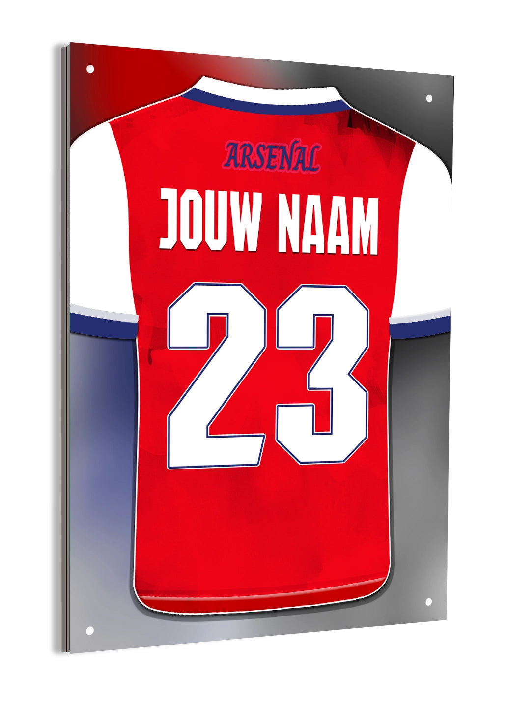 Arsenal FC aluminium dibond