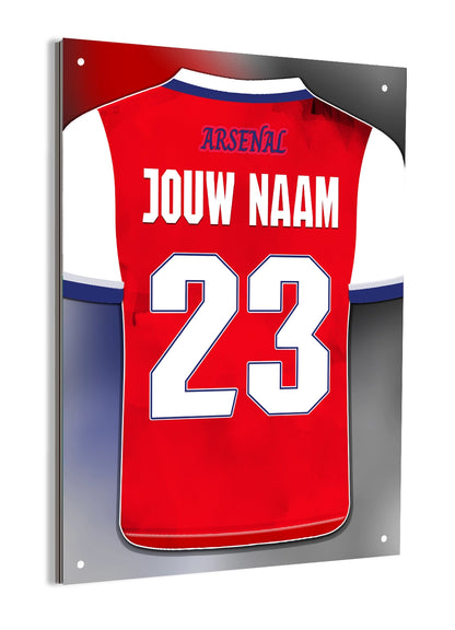 Arsenal FC aluminium dibond