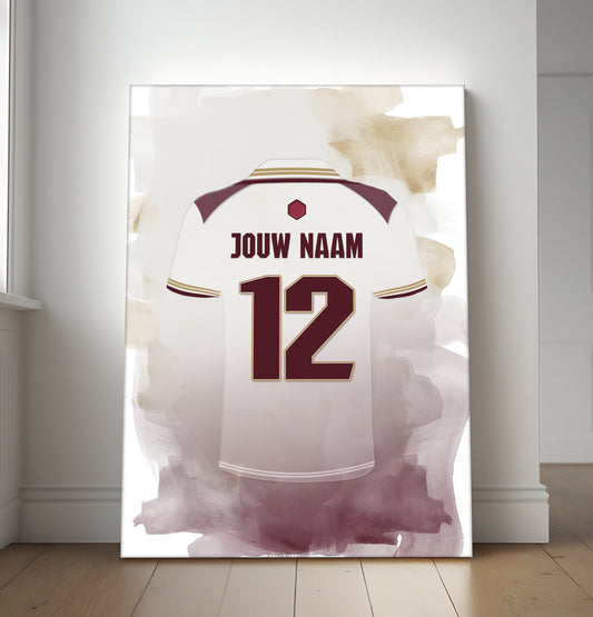 Arsenal wanddecoratie met naam