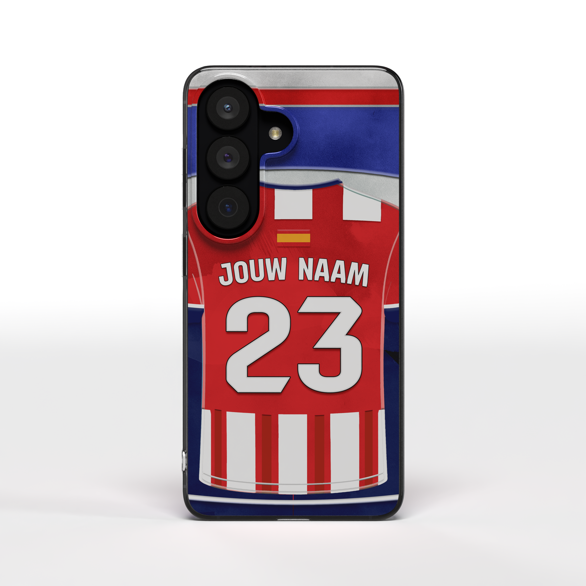 Atletico Madrid Telefoonhoesje Met Eigen Naam Verjaardag Cadeau