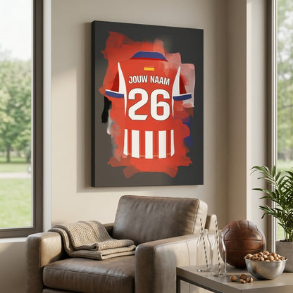 Atletico Madrid Voetbal Canvas Muurdecoratie Jongenskamer Bestellen