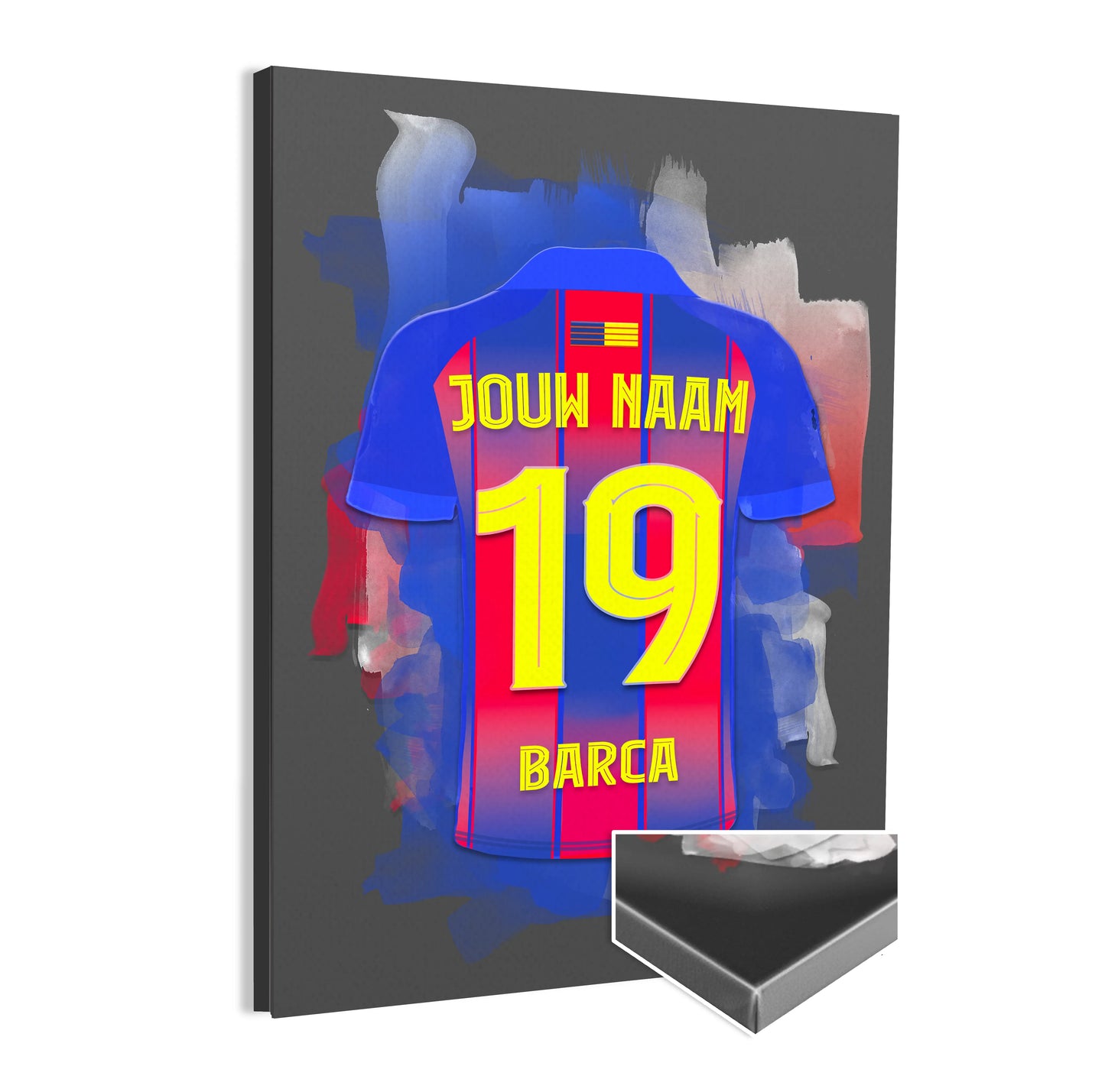 FC Barcelona Canvas Print Wanddecoratie