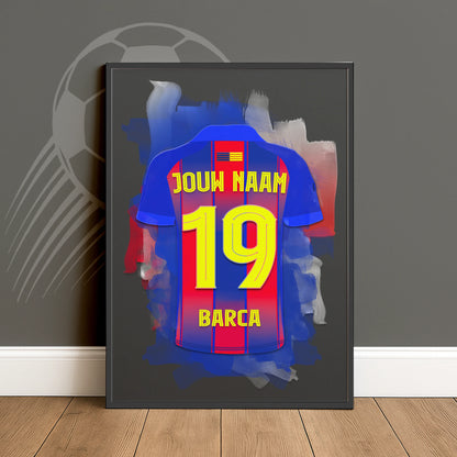 FC Barcelona Poster Verjaardag Kinderkamer Mancave