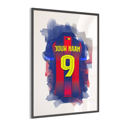 FC Barcelona ingelijste poster kopen