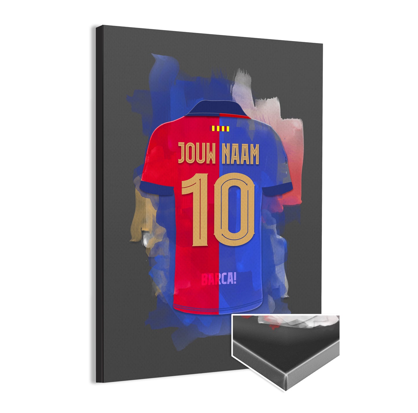 FC Barcelona wanddecoratie met personalisatie