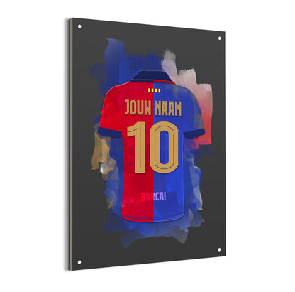 FC Barcelona wanddecoratie met personalisatie